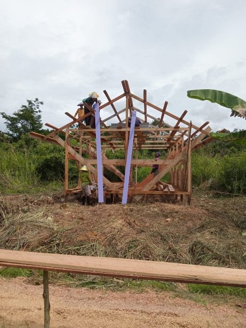Pembangunan Lumbung Desa 5x8m TA.2024
